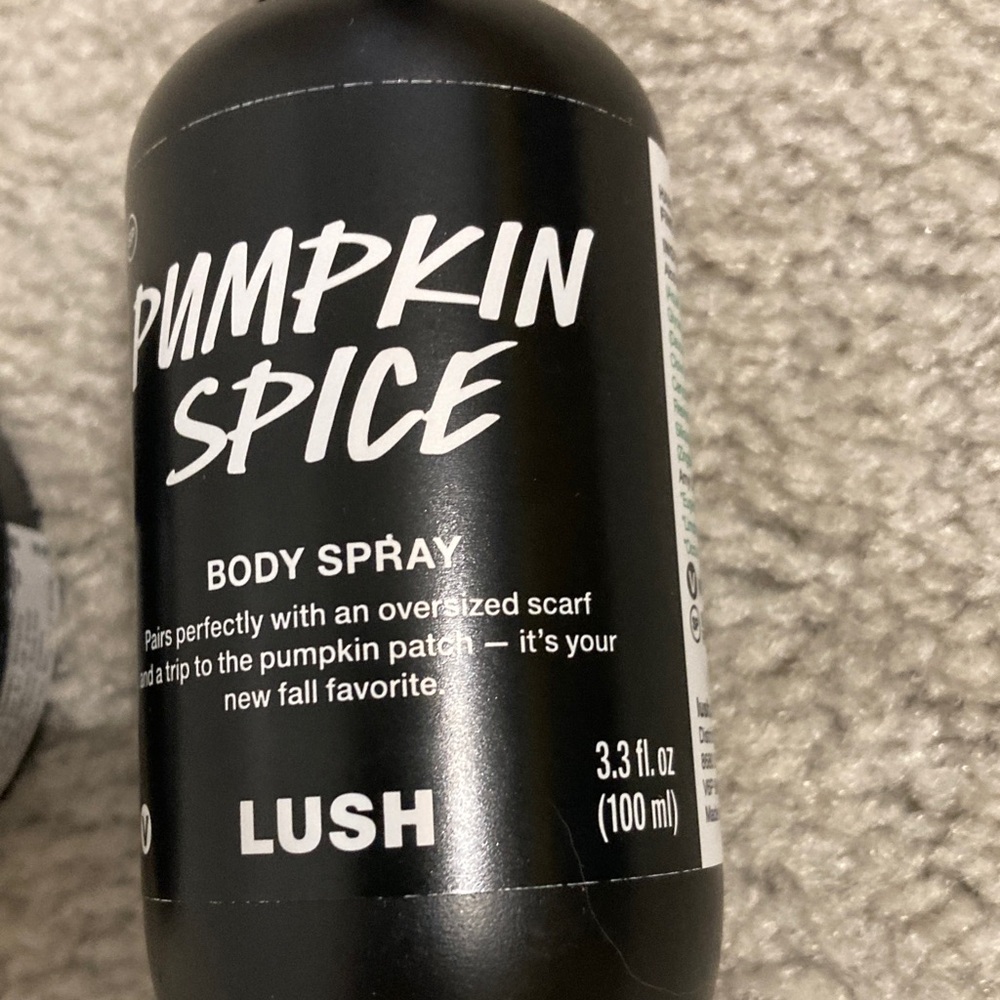 Lush Yog Nog Body Lotion and Pumpkin Spice Body Spray - Picture 2 of 4